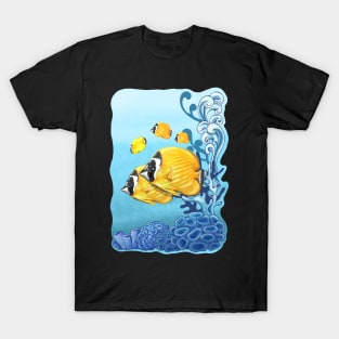 Butterfly fish SCUBA T-Shirt